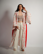 Summer Linen Kimono Cardigan