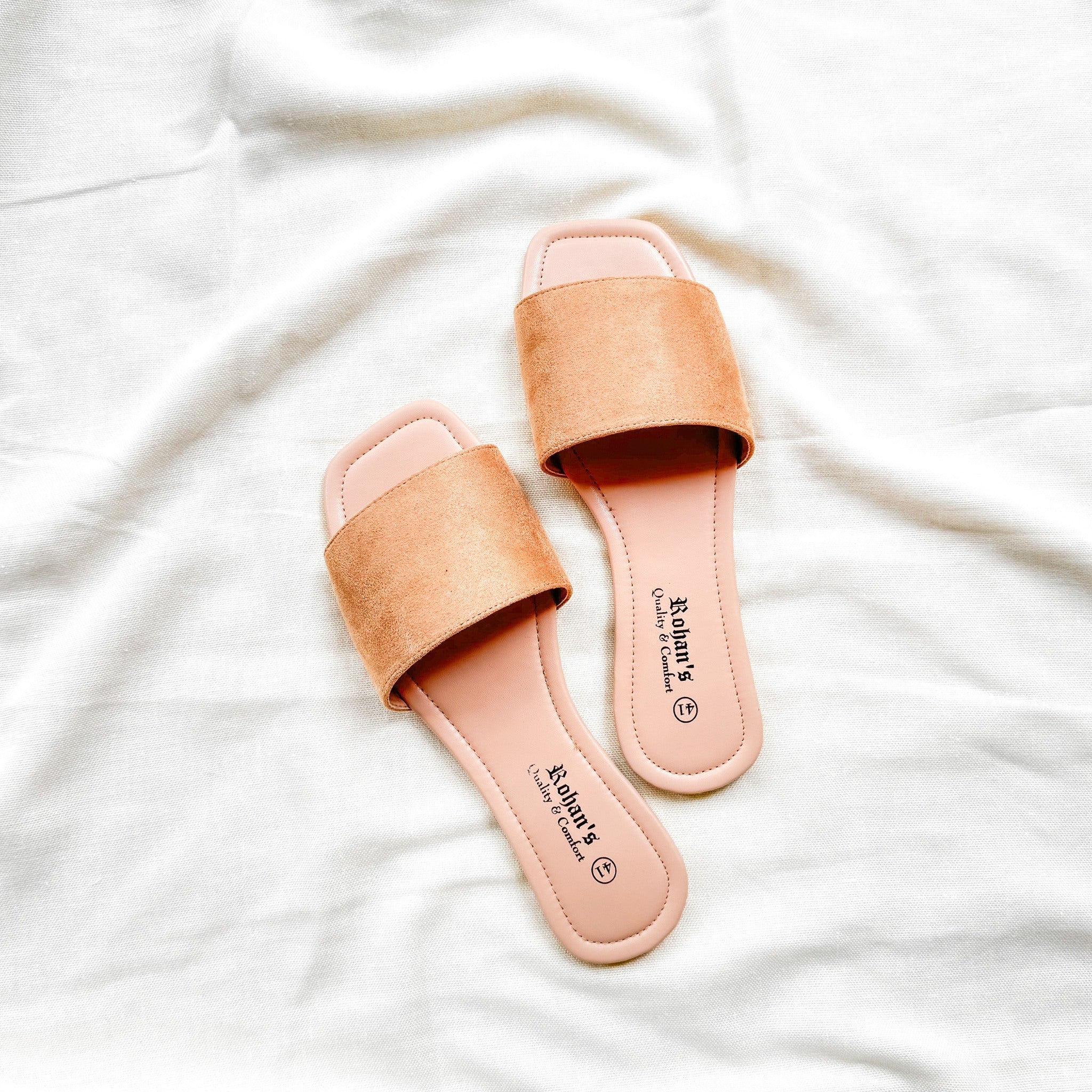 Serengeti Slde Sandals Tan