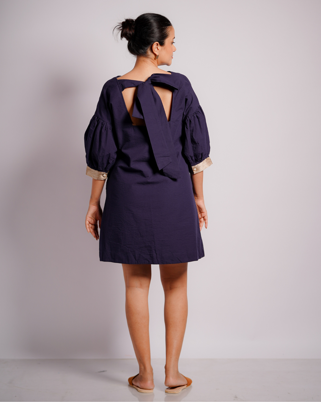 Neth Mini Dress Navy Blue