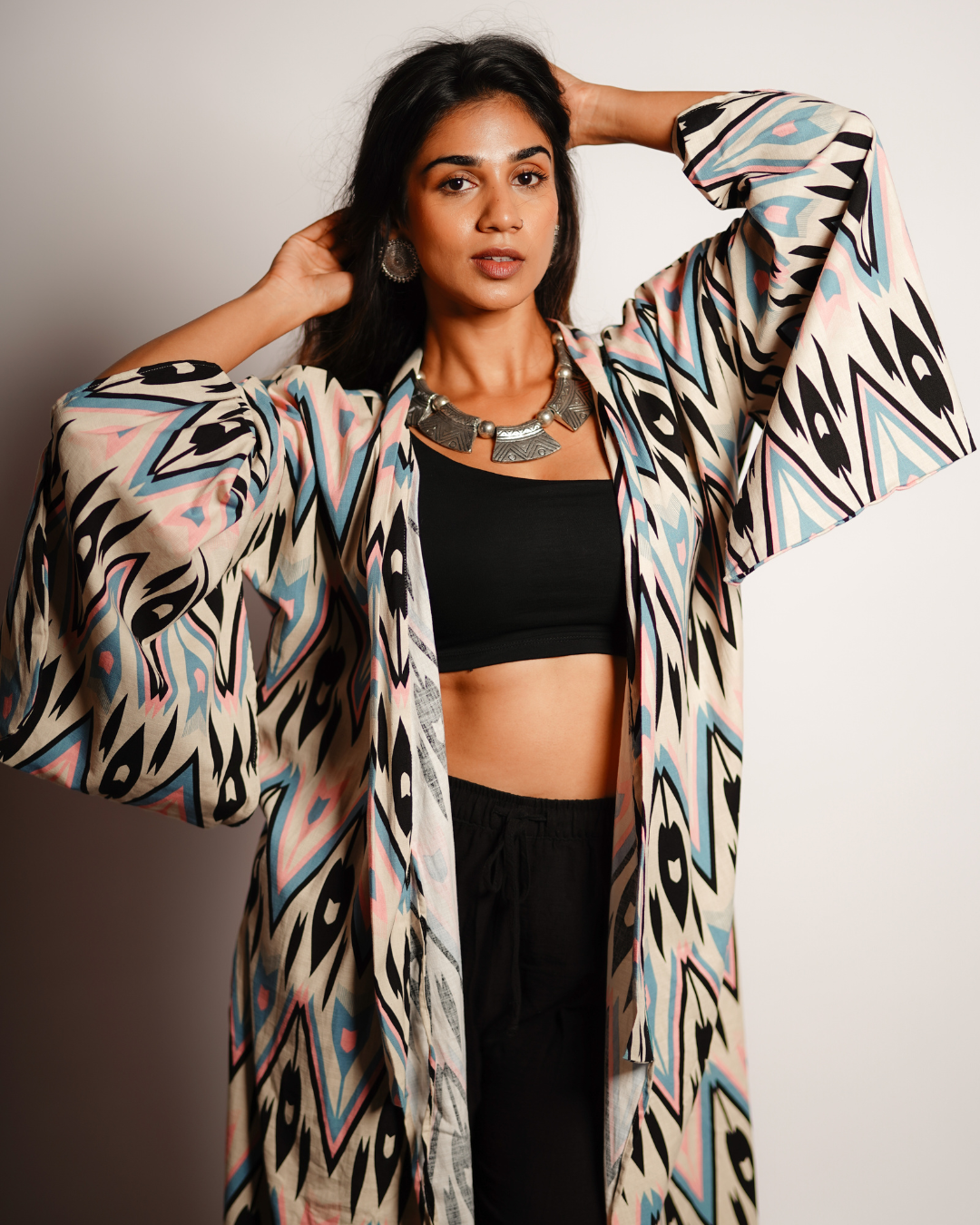 Luxe Linen Kimono Cardigan