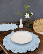 Ocean Blue Round Placemat