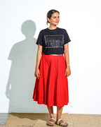 Black Silver Shadow Tshirt