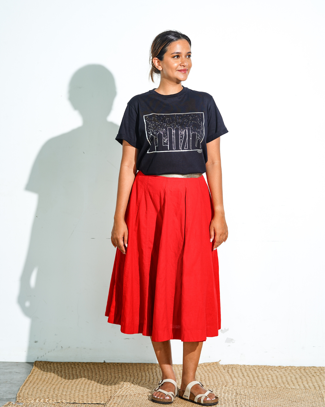 Black Silver Shadow Tshirt