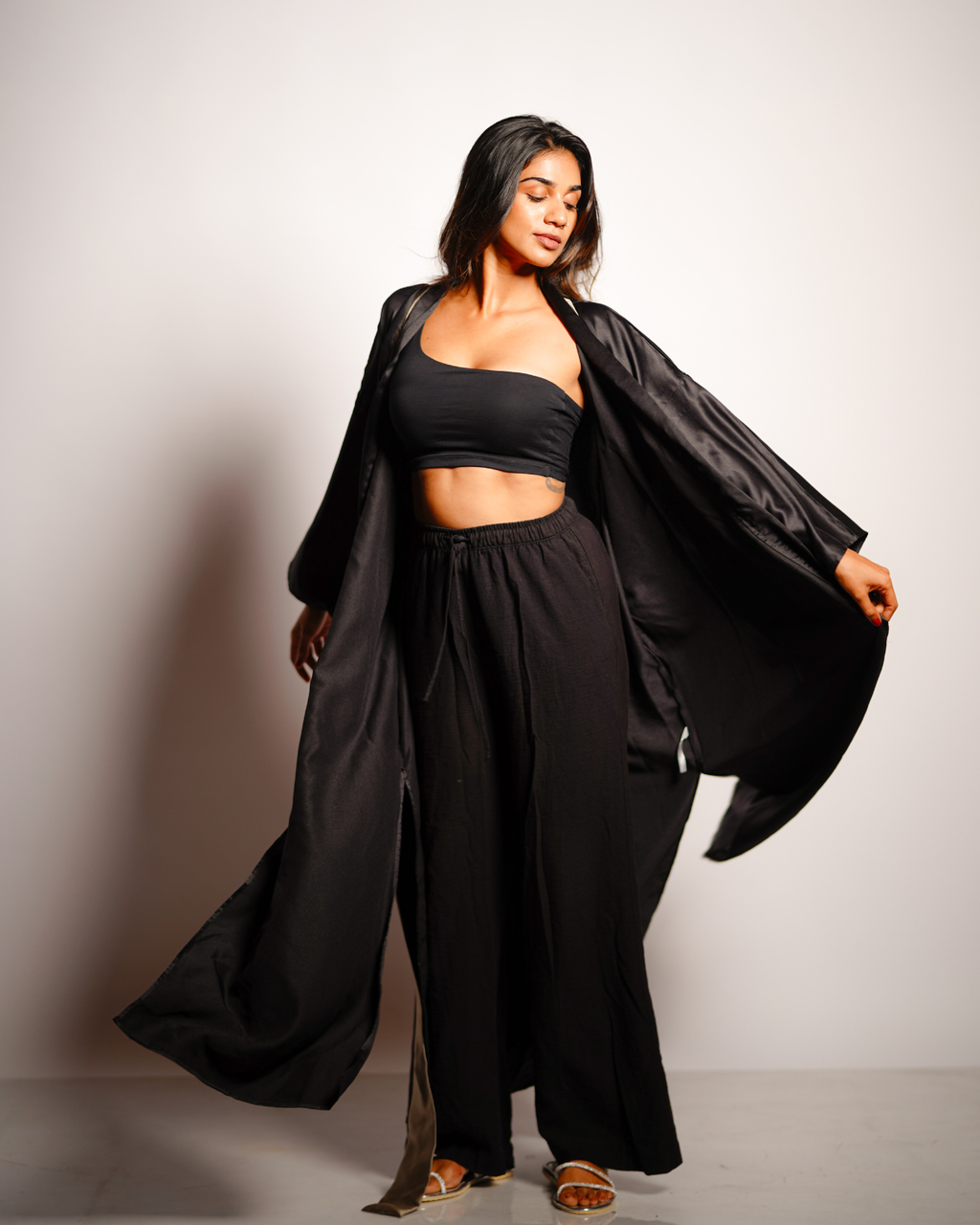 Yala Satin Cardigan