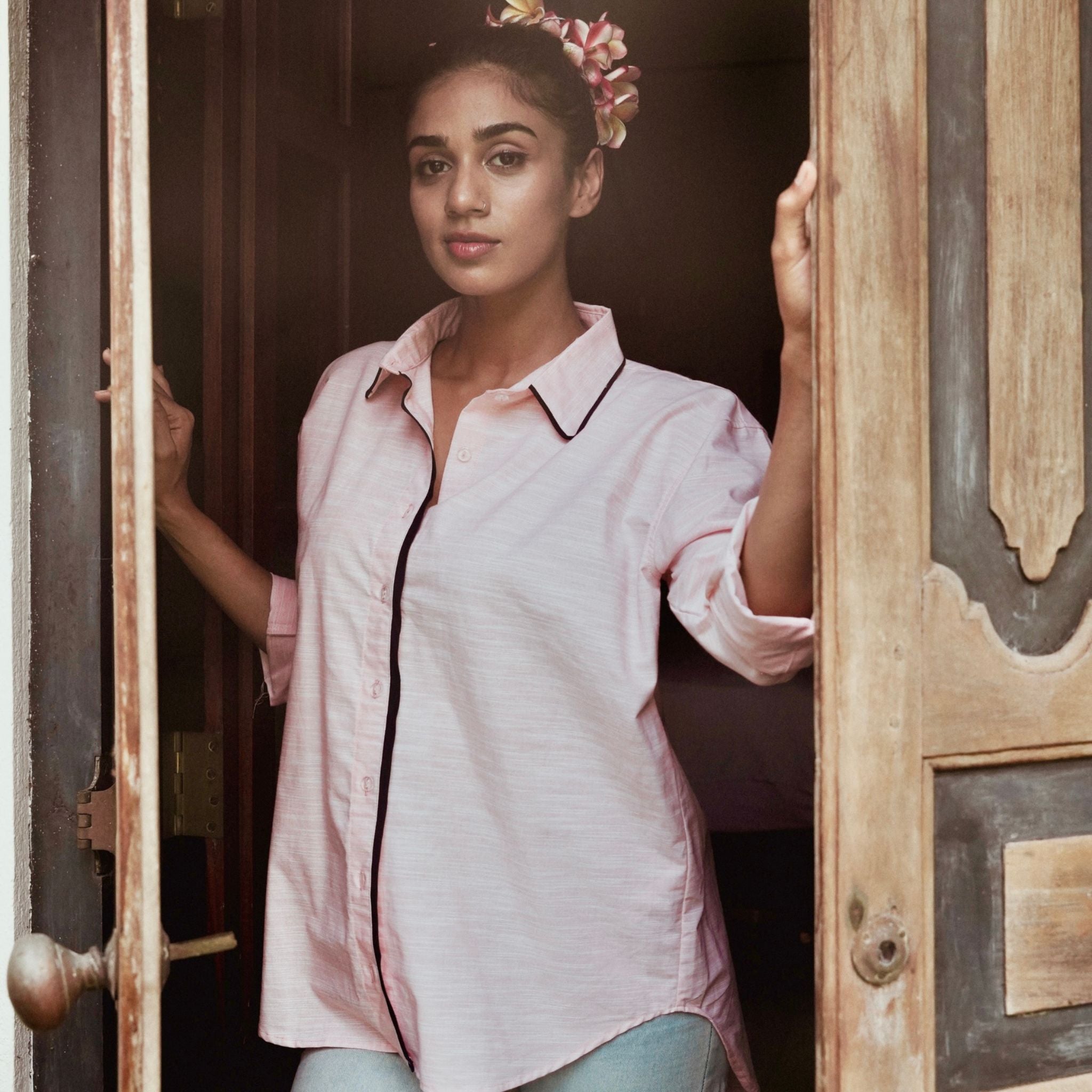 Rose Oversized Shirt