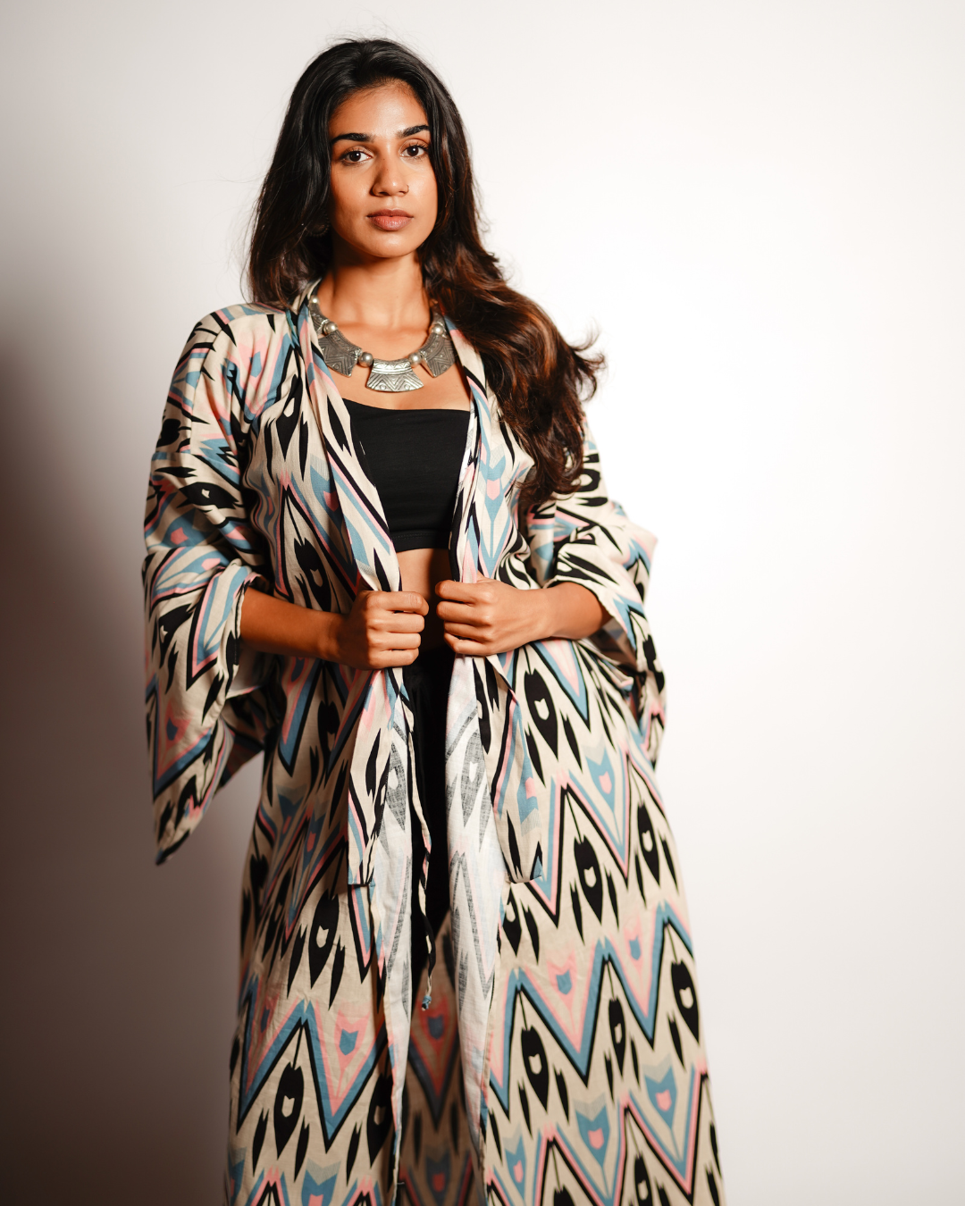 Luxe Linen Kimono Cardigan