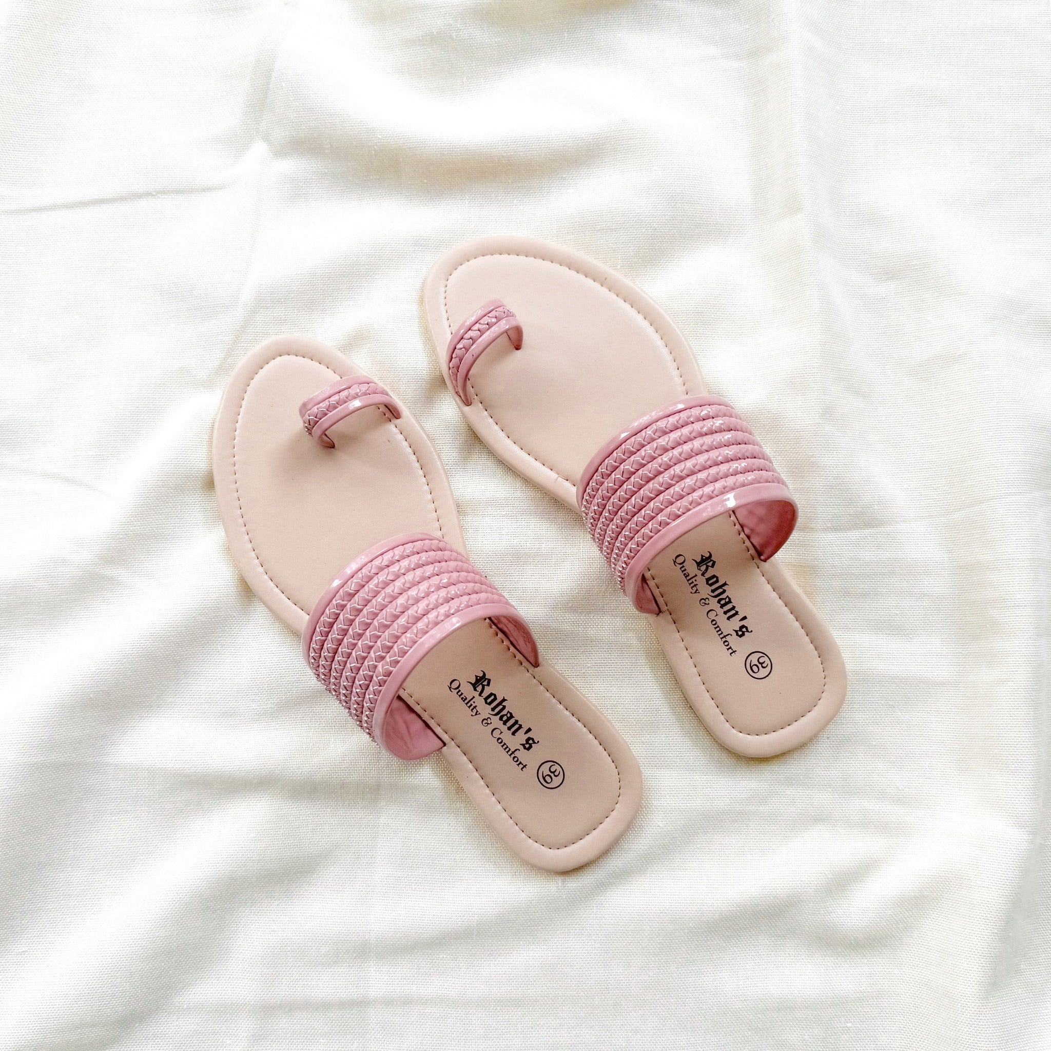 Braided Sandal Pink