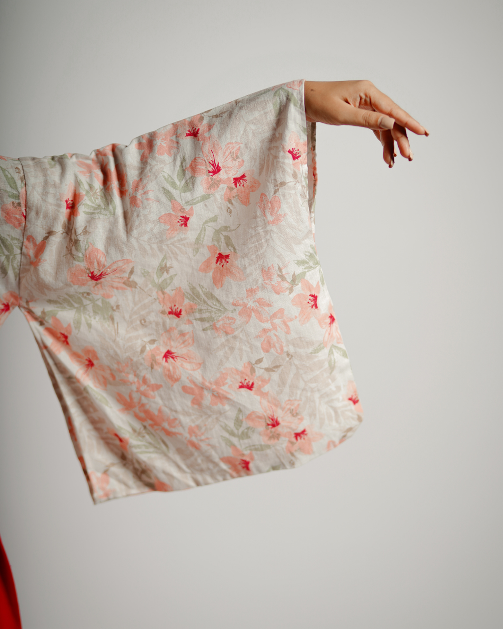 Summer Linen Kimono Cardigan