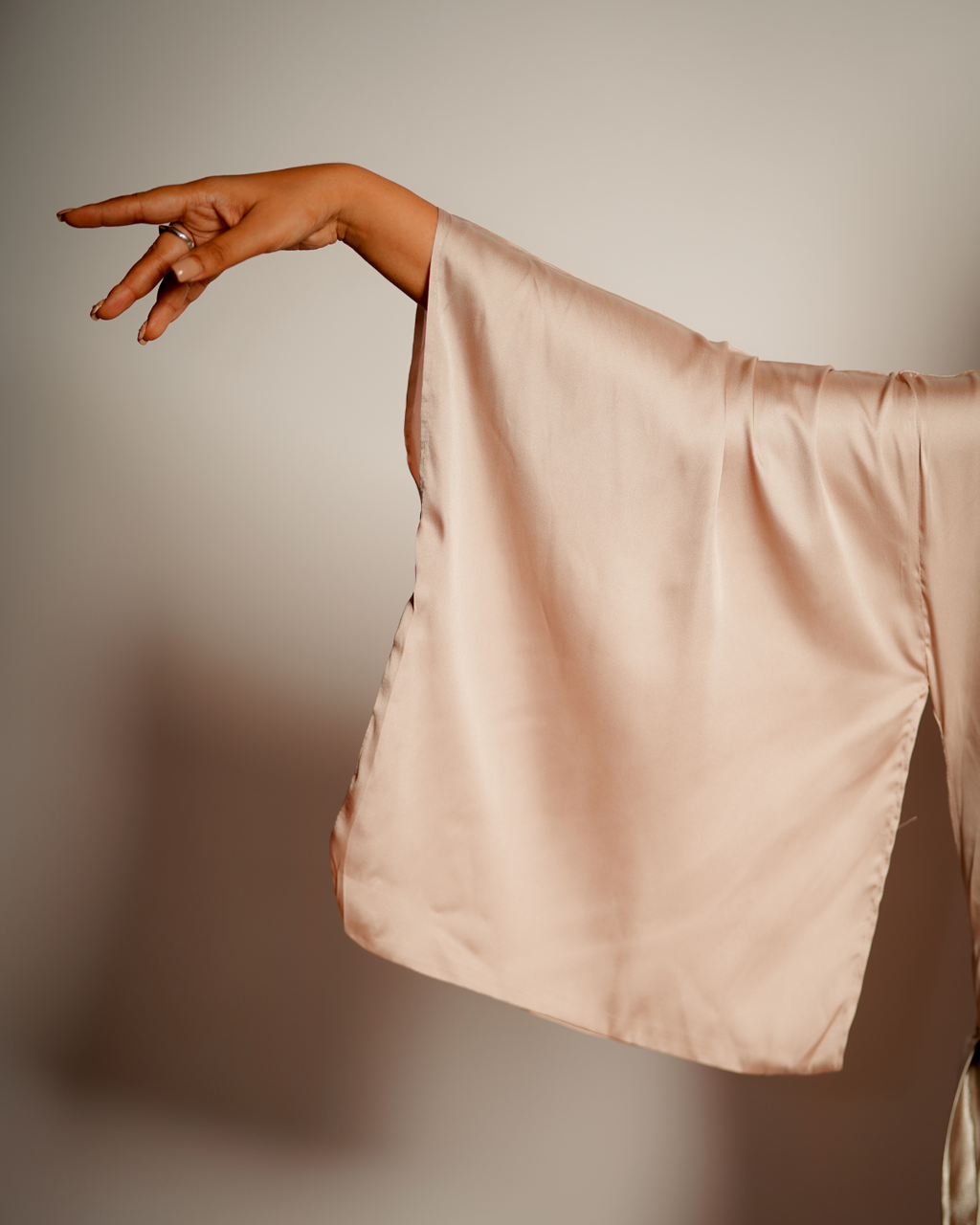 Champagne Kimono Cardigan