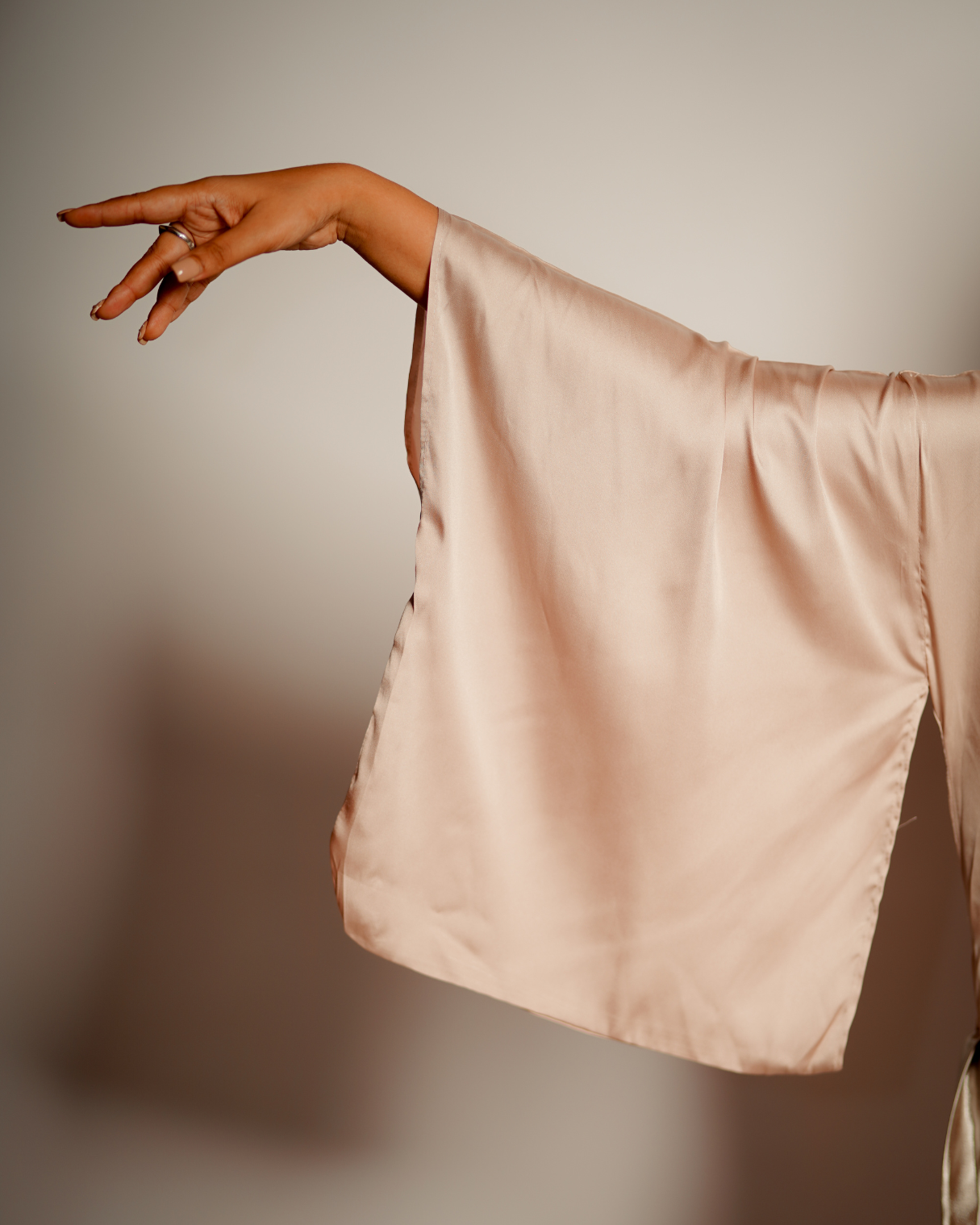 Champagne Kimono Cardigan