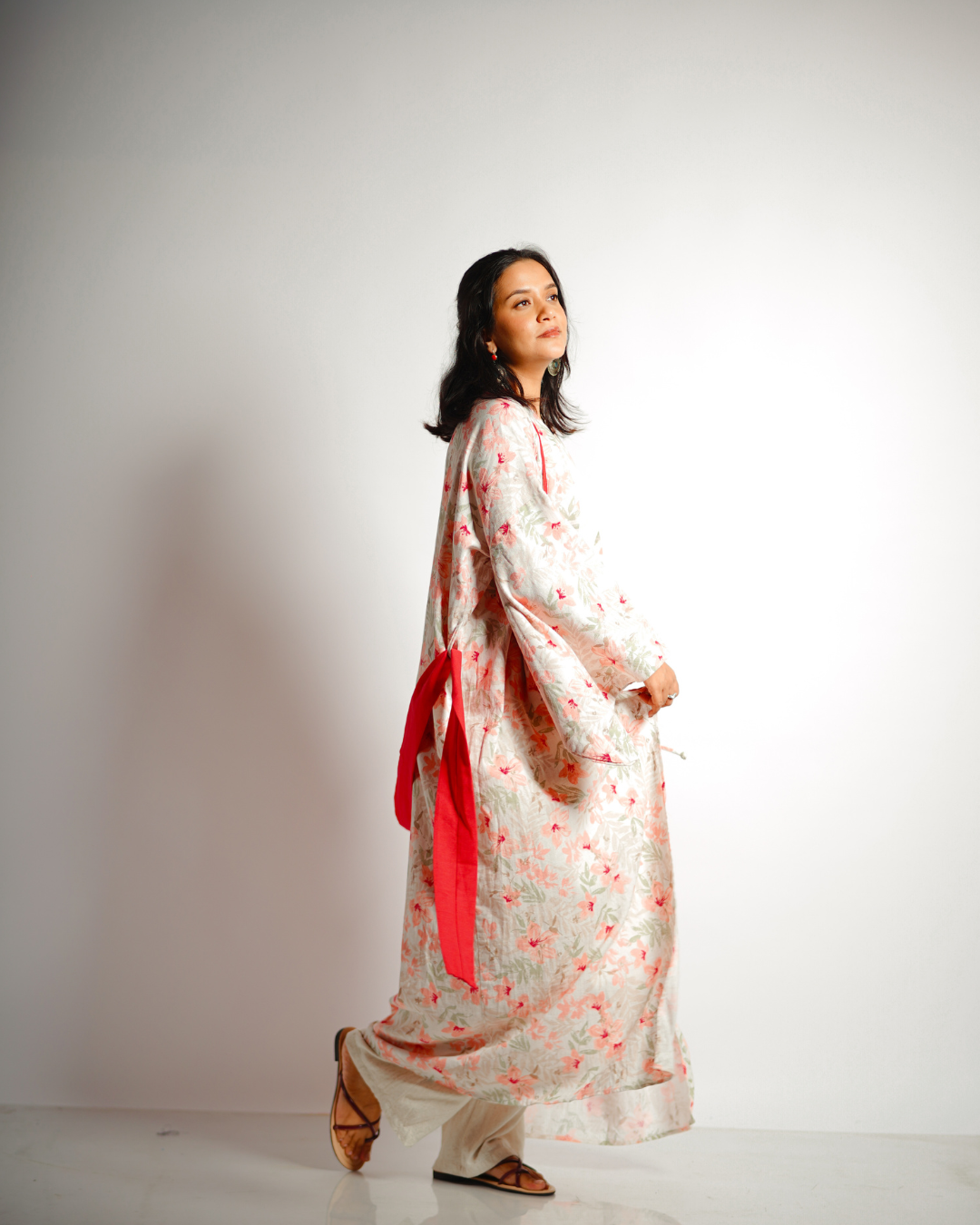 Summer Linen Kimono Cardigan